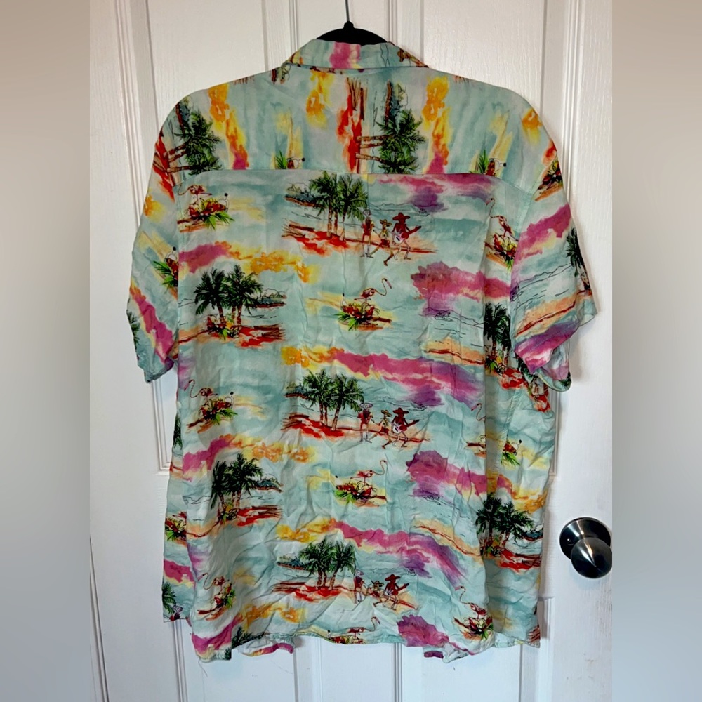 Tropical Button Up